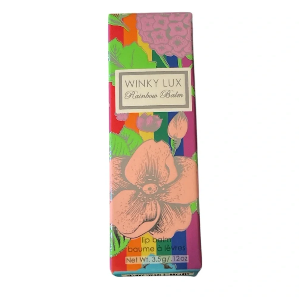 Winky Lux NIB Rainbow Balm Lip Balm